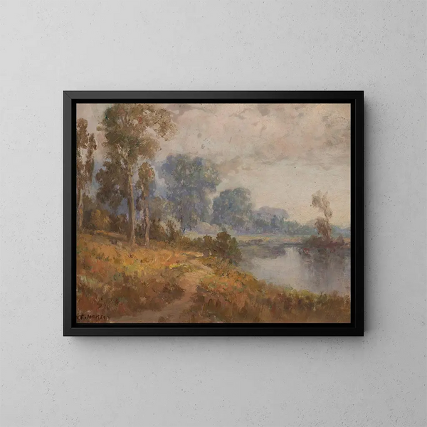 Rivière Sacramento - William Franklin Jackson — quadro incorniciato alla parete