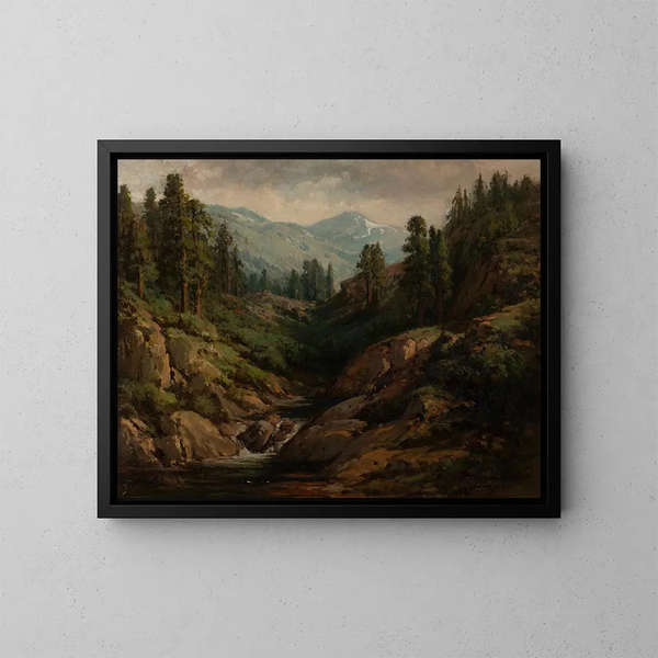 Fonti di soda - William Franklin Jackson — quadro incorniciato alla parete