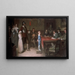 E quando è stata l'ultima volta che hai visto tuo padre - William Frederick Yeames — quadro incorniciato alla parete