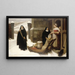 Per i poveri - William Frederick Yeames — quadro incorniciato alla parete