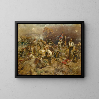 Lutte glorieuse - William Gilbert Gaul — quadro incorniciato alla parete