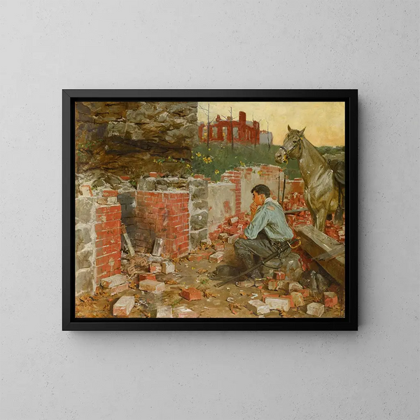 Retour à la maison - William Gilbert Gaul — quadro incorniciato alla parete