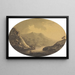 Paesaggio con Pescatore - William Gilpin — quadro incorniciato alla parete