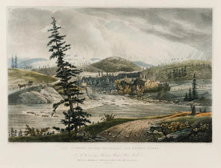 La jonction des rivières Sacandaga et Hudson - William Guy Wall — vista dell’opera