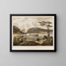 Vista di Fishkill verso West Point - William Guy Wall — quadro incorniciato alla parete