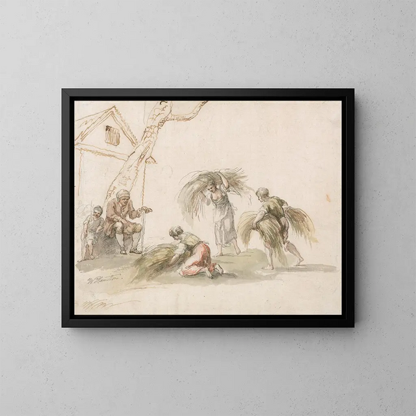 Figures in raccolta - William Hamilton — quadro incorniciato alla parete