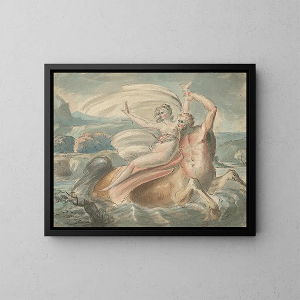 L'Enlèvement de Déjanire - William Hamilton — quadro incorniciato alla parete
