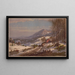 Coupe de Bois en Hiver - William Harring — quadro incorniciato alla parete
