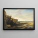 Stagni sulla riva del mare - William Hart — quadro incorniciato alla parete
