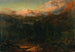 Montagne al chiaro di luna - William Heine — vista dell’opera