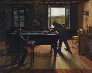William Henry Bartlett - A Game Of Billiards.webp