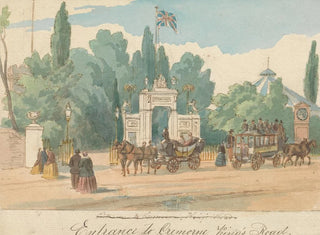 Entrée de Cremorne, Kings Road - William Henry Brooke — vista dell’opera