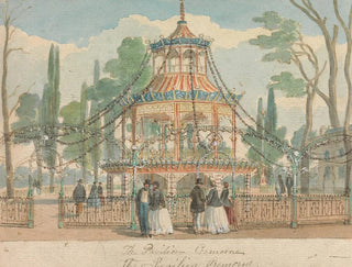 Le pavillon de Cremorne - William Henry Brooke — vista dell’opera