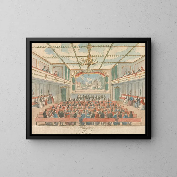 Teatro - William Henry Brooke — quadro incorniciato alla parete