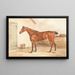 Ultima, una delle puledre di Lord Maynard - William Henry Davis — quadro incorniciato alla parete