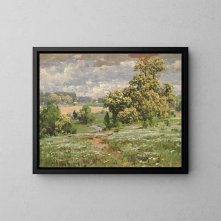 Castagni in fiore - William Henry Holmes — quadro incorniciato alla parete
