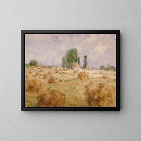Campo di grano - William Henry Holmes — quadro incorniciato alla parete
