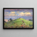 sulla collina del tramonto del sole 1926 - William Henry Holmes — quadro incorniciato alla parete