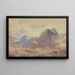 L'empreinte du Tout-Puissant: una stampa d'arte delle Alte Ande - William Henry Holmes — quadro incorniciato alla parete