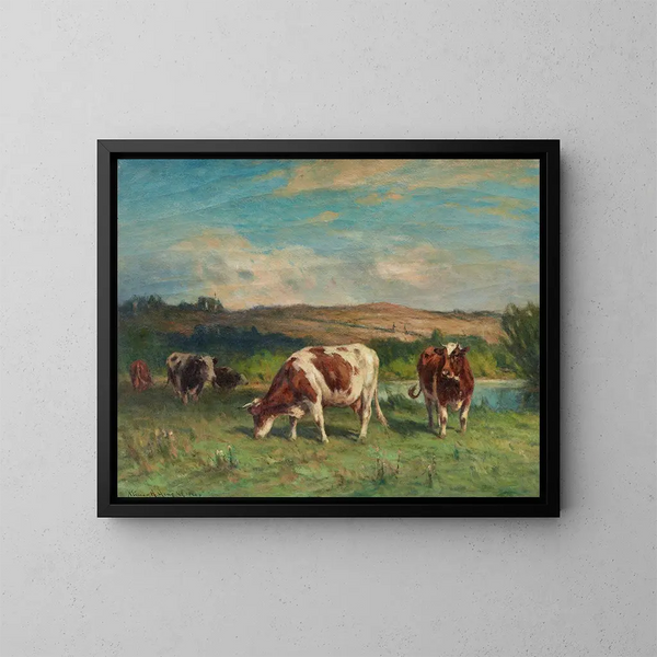 Prairies de Lyme - William Henry Howe — quadro incorniciato alla parete