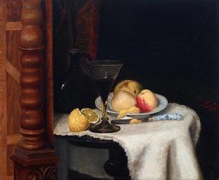 William Henry Huddle - Still Life with Fruit.webp