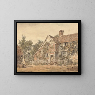 William Henry Hunt - A Farmhouse.webp