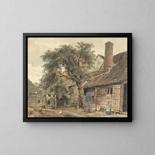 William Henry Hunt - Backyard of a Cottage.webp