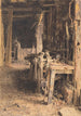 Interno di stalla - William Henry Hunt — vista dell’opera