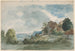 Cottages dans un paysage étendu - William Henry Hunt — vista dell’opera
