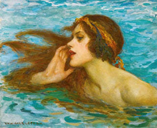 William Henry Margetson - A Little Sea Maiden.webp