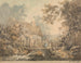 Cottage e pontile - William Henry Pyne — vista dell’opera