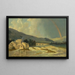 Ponte di Otley sul fiume Wharfe - William Hodges — quadro incorniciato alla parete