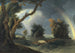 Tempesta sul Gange con la signora Hastings vicino alle rocce di Colgon - William Hodges — vista dell’opera