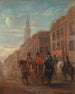 Processione della Restaurazione di Carlo II a Cheapside - William Hogarth — vista dell’opera