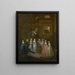 Il matrimonio di Stephen Beckingham e Mary Cox - William Hogarth — quadro incorniciato alla parete