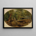 Orso nella foresta - William Holbrook Beard — quadro incorniciato alla parete
