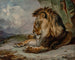 Leone addormentato - William Huggins — vista dell’opera