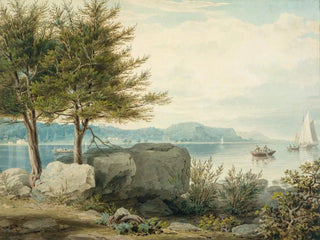 William James Bennett - Weehawken from Turtle Grove.webp