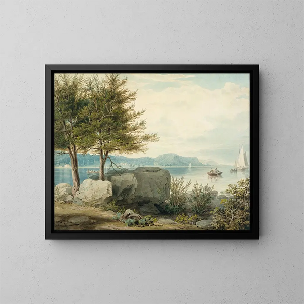 Weehawken da Turtle Grove - William James Bennett — quadro incorniciato alla parete