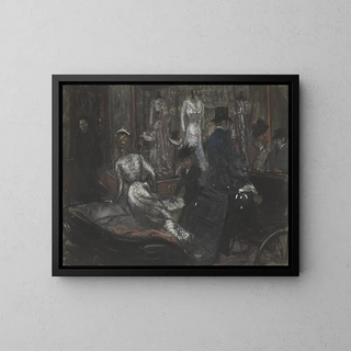 Chez les modistes - William James Glackens — quadro incorniciato alla parete