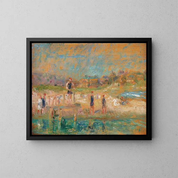 Baigneurs - William James Glackens — quadro incorniciato alla parete