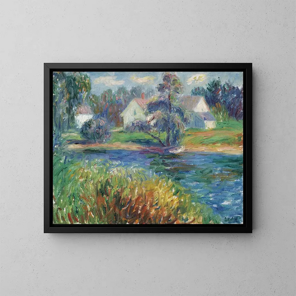 Étang Conway - William James Glackens — quadro incorniciato alla parete