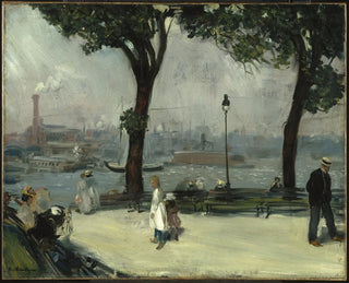 Parc East River - William James Glackens — vista dell’opera