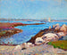 Portsmouth Harbor, New Hampshire - William James Glackens — vista dell’opera
