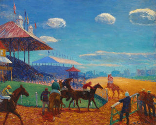 William James Glackens - Race Track.webp