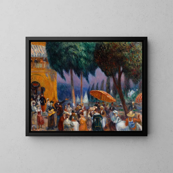 Domenica sul Marna - William James Glackens — quadro incorniciato alla parete