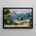 La Balustrade, Jardins du Luxembourg - William James Glackens — quadro incorniciato alla parete