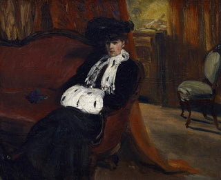 William James Glackens - The Ermine Muff.webp
