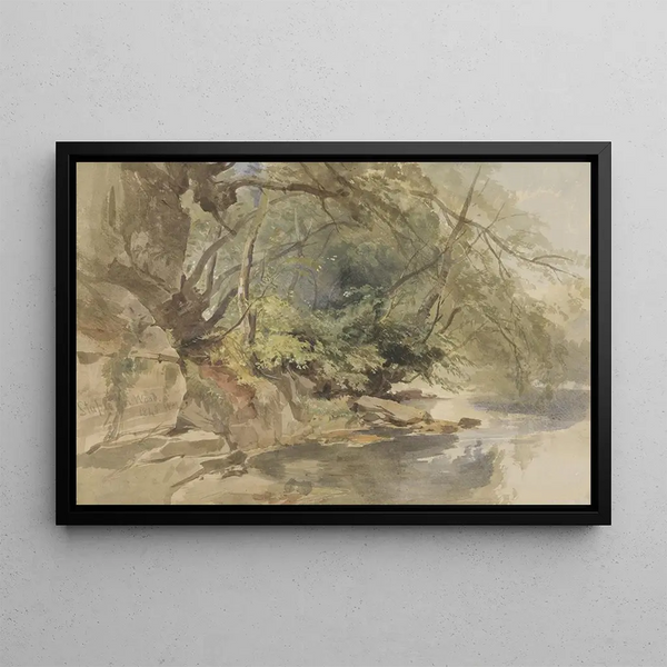 William James Mller - Gezicht in Stapleton Wood bij Bristol.webp