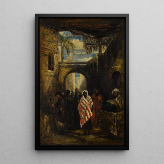 William James Mller - Market Scene.webp